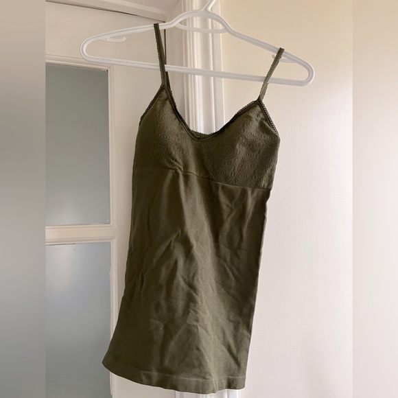 Guess Kaki/olive tank  xs/s - Picture 1 of 3